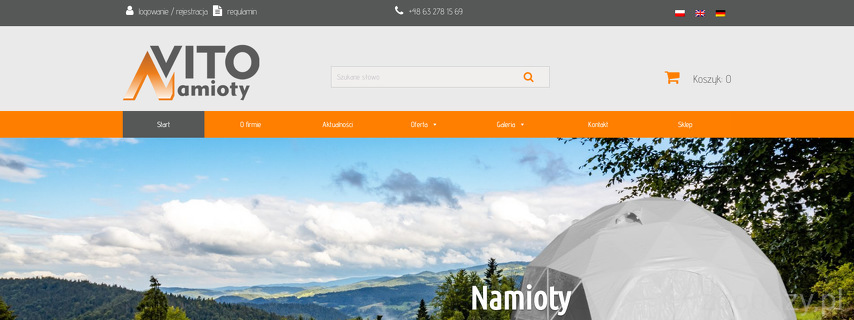 VITO Namioty