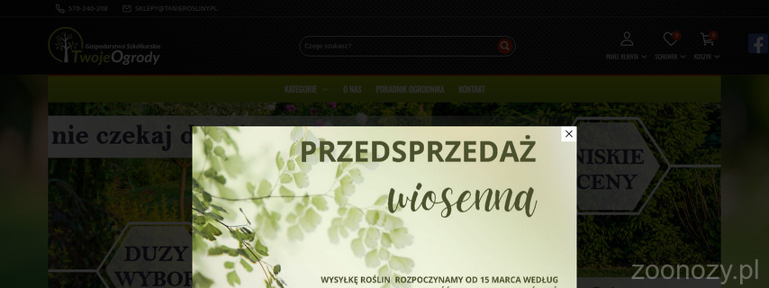 Elżbieta Szymańska Gospodarstwo Szkółkarskie "Twoje Ogrody"