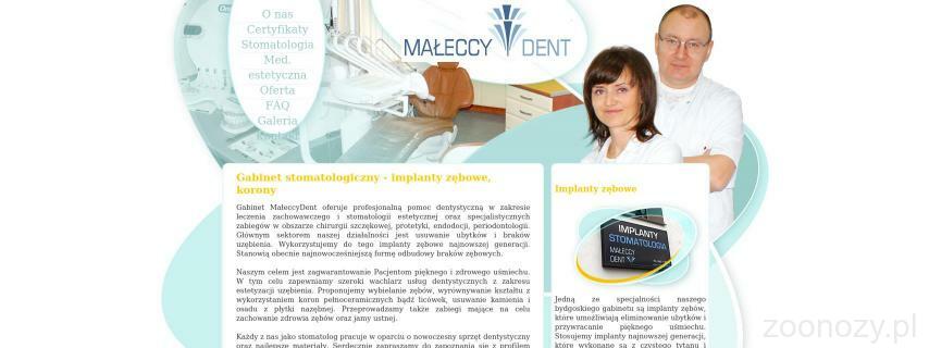 Gabinet Stomatologiczny MałeccyDent
